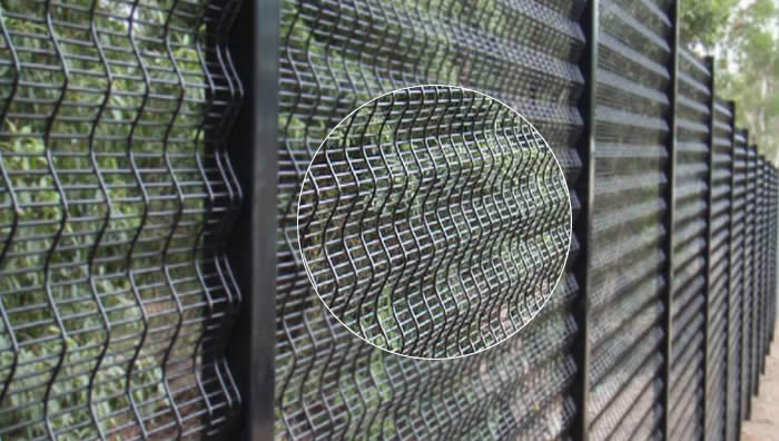 3d Design Fence Panel with Curves
