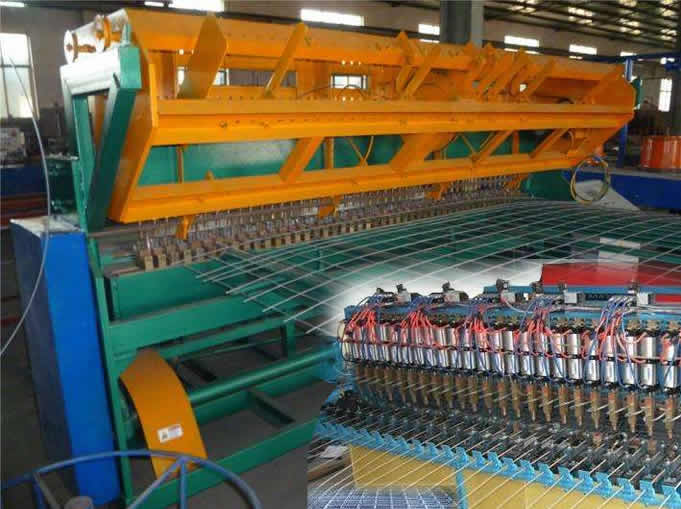 Curved Mesh Fence Machine